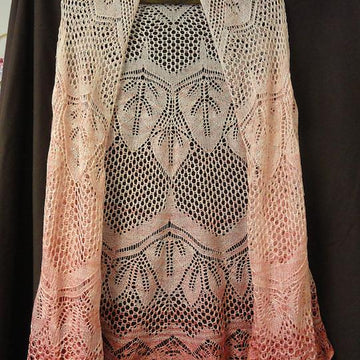 The Rose of Allendale Lace Shawl