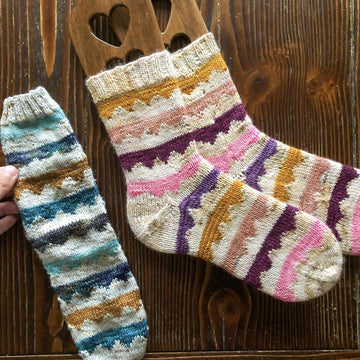 Candy Mountain Socks