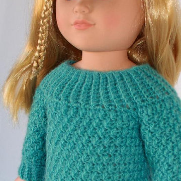 Cobblestones Sweater Dress for 18" dolls