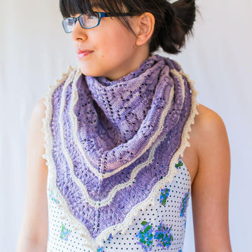 Fields of Lavender (Shawl)