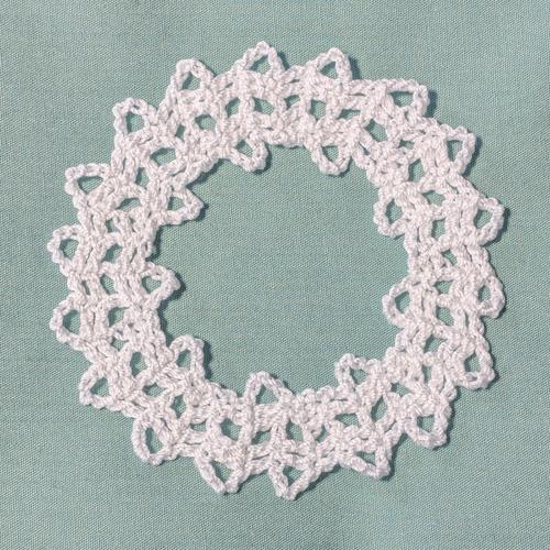 Poinsettia Wreath Christmas Ornament