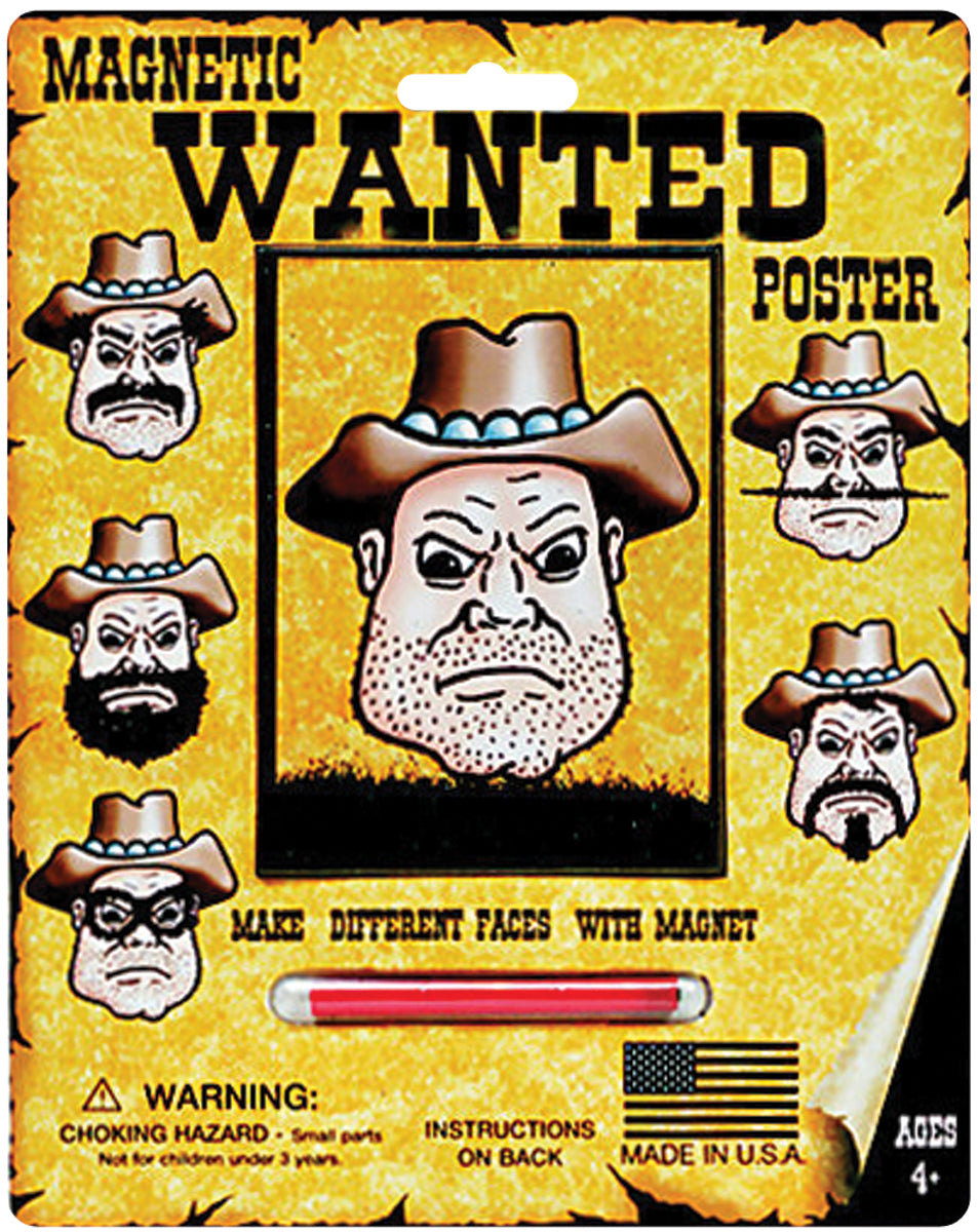Patch Products Magnetic Personalities 7"X8.75" - Wanted Poster
