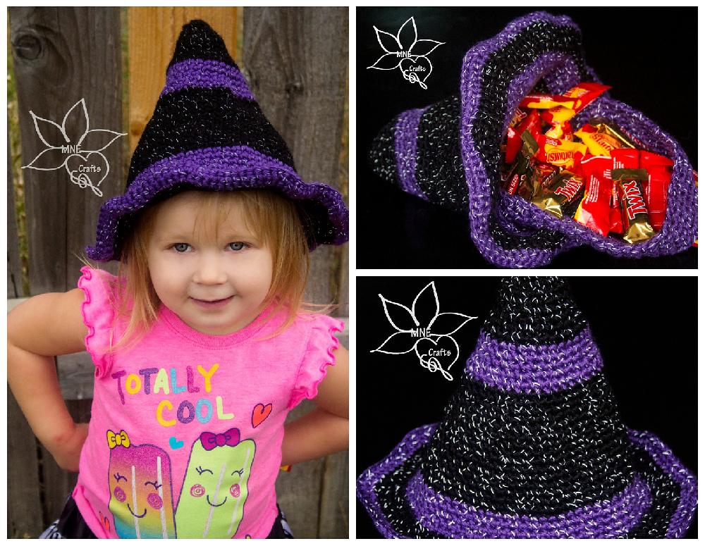 Witch Hat Trick or Treat Bag
