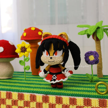 Honey the Cat Amigurumi Pattern – PDF Digital Download (English)