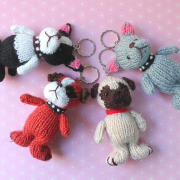 Puppy Keychain Set (A)