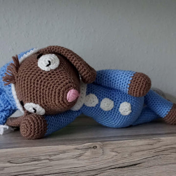 Amigurumi Häkelanleitung Schlafhase Sammy