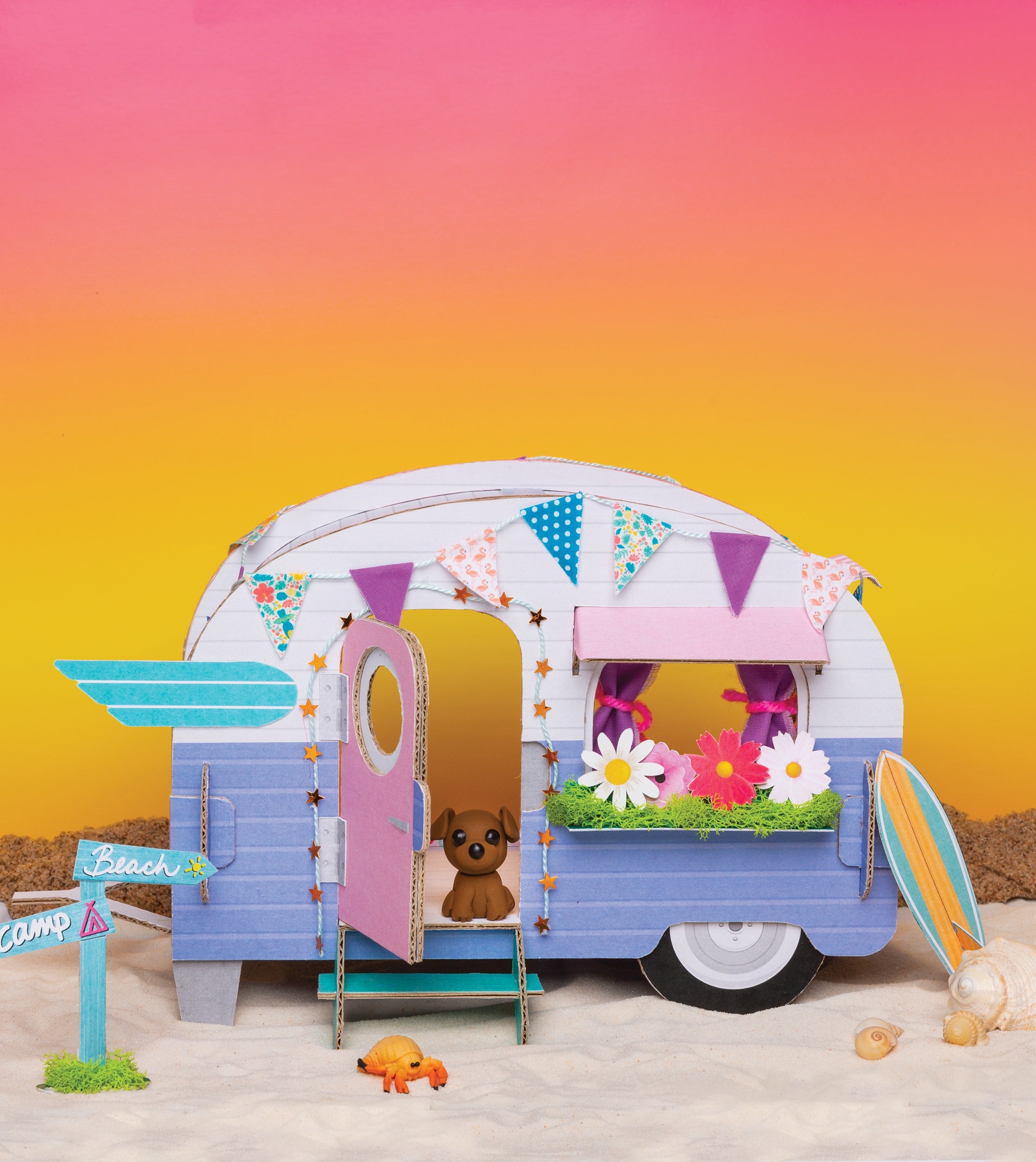 Klutz Make Your Own Tiny Camper - 613928