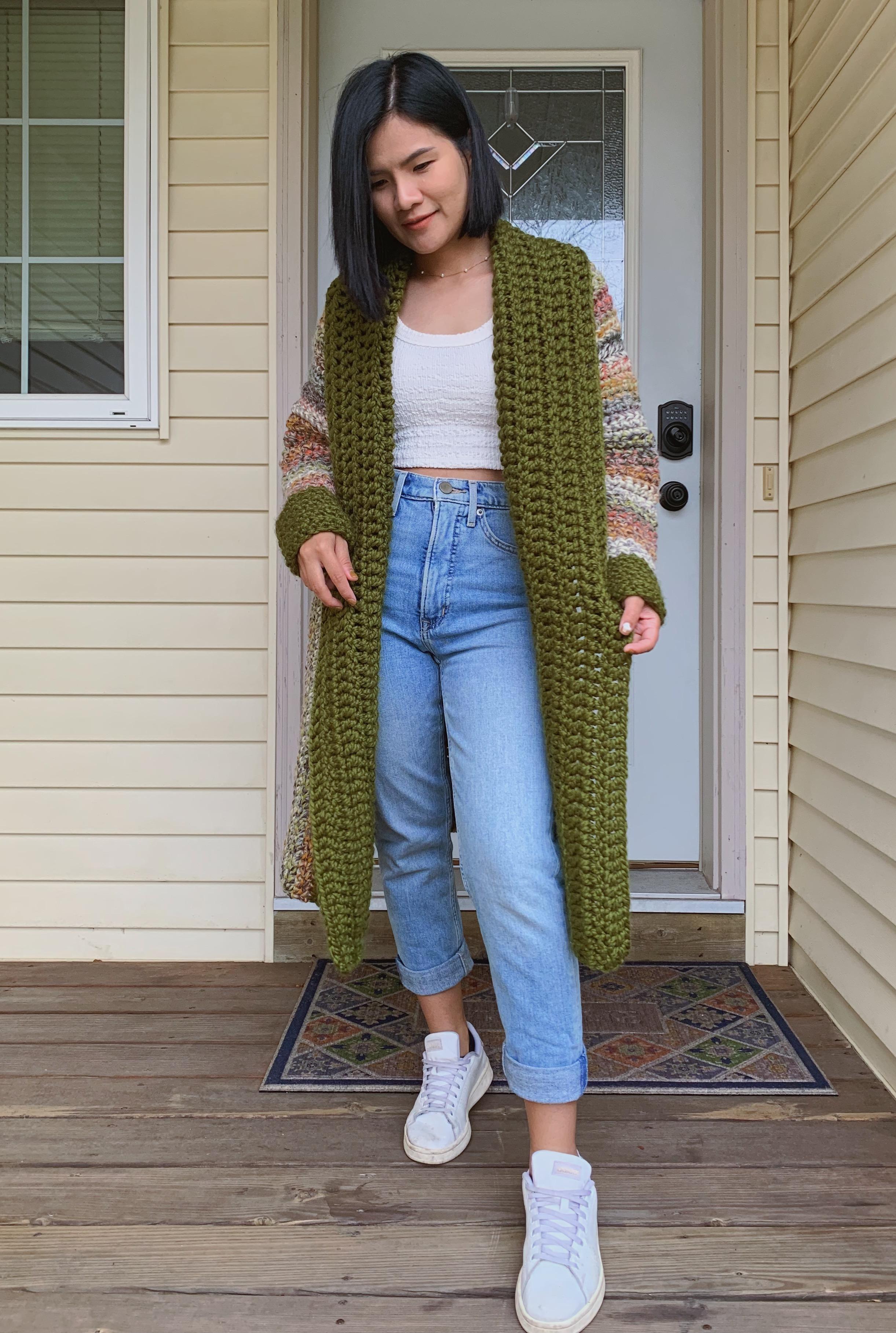 Long cardigan