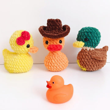 No Sew Rubber Duck / Gummiente Plüschtier