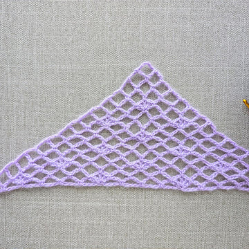 Crochet Bandana/Shawl Pattern/Chart #3