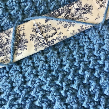 The Blue Manor Throw