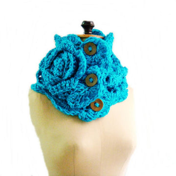 Button Up Chunky Cowl
