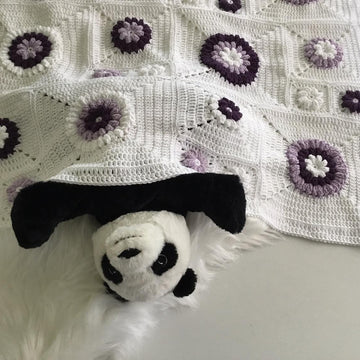 Pretty Granny Baby Blanket N 346