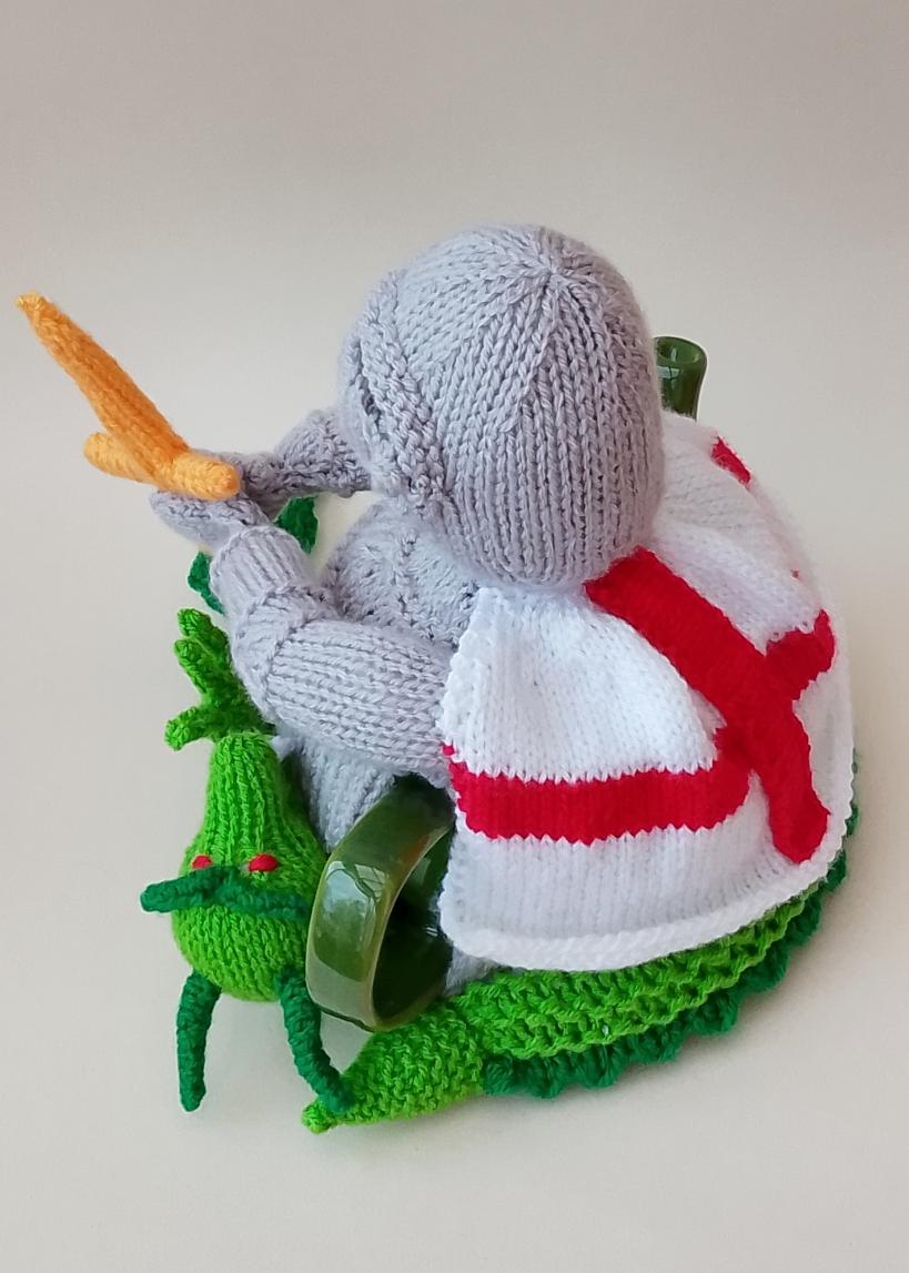 George and the Dragon Tea Cosy