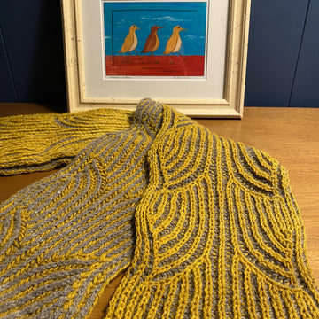 Broadleaf Brioche Scarf & Wrap