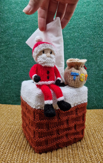 "Santa's Delivery" Tissue Box Cover