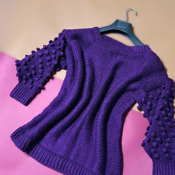 Adult women sweater . The Pop Up sweater