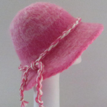 Felt Hat Flat Brim