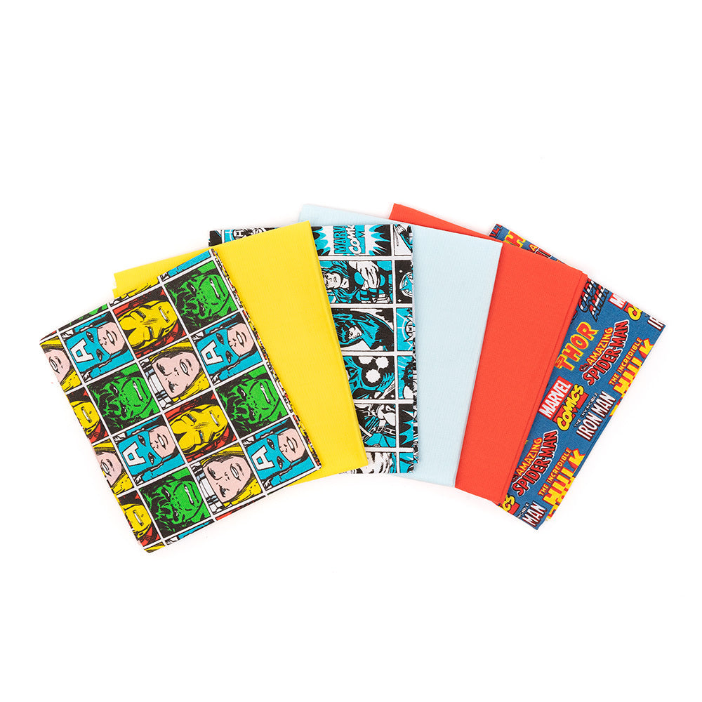 LoveCrafts Family Favourites Fat Quarter Bundle - Marvel