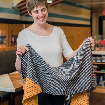 Lace Dipped Shawl