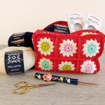 Crochet Boxy Purse