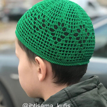 Crocheted dad hat