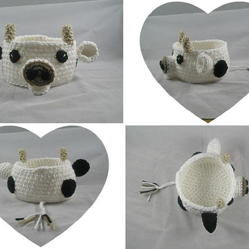Cow Bowl / Container Pattern