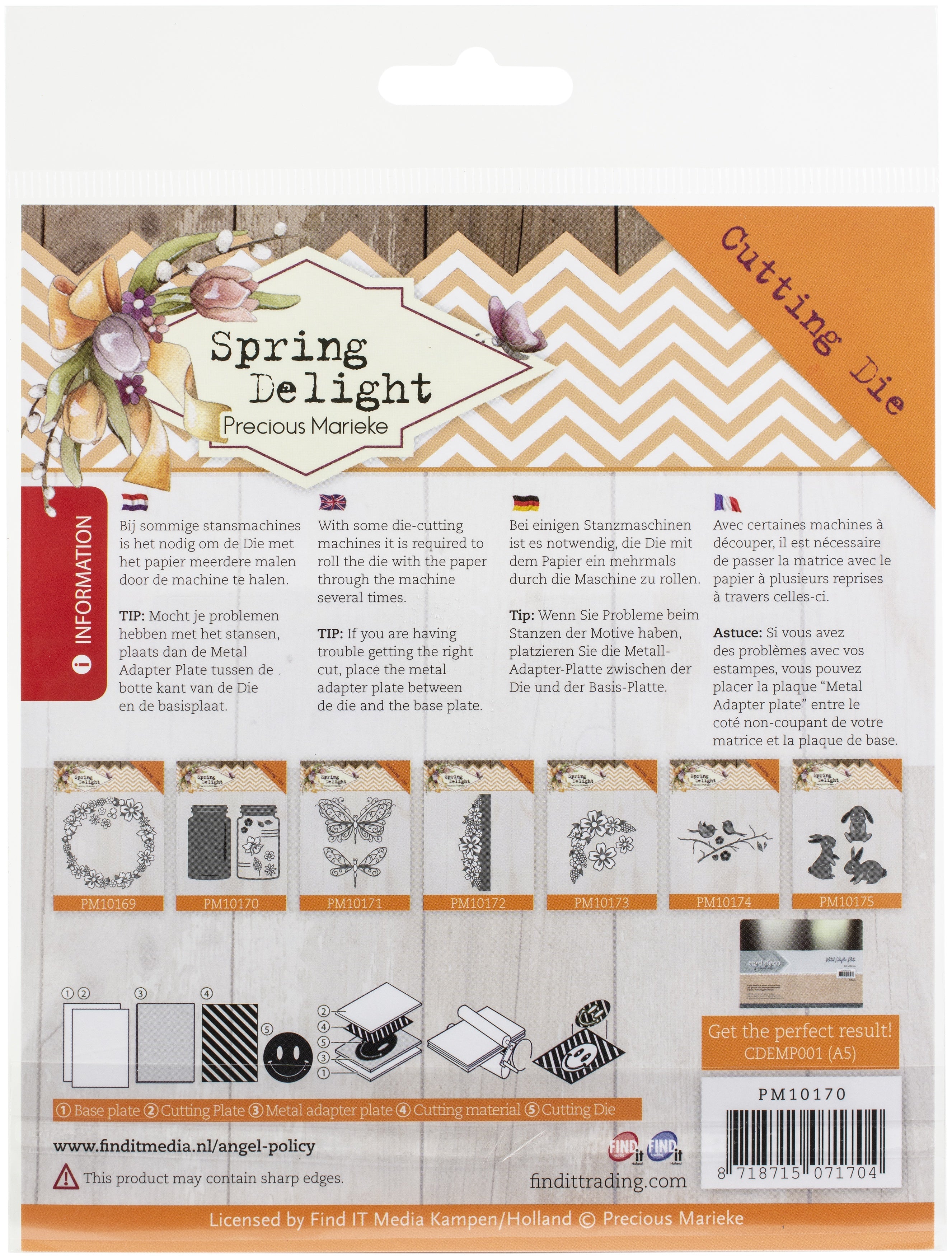 Find It Trading Precious Marieke Die - Spring Jar, Spring Delight