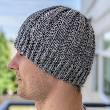 Knit & Purl Hat for Men