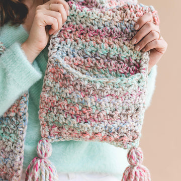 Storybook Hood & Pocket Scarf