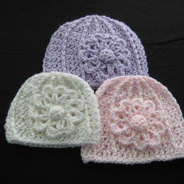Flower Power Beanie Hat