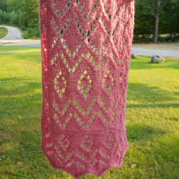 Muriel's Diamond Lace Scarf