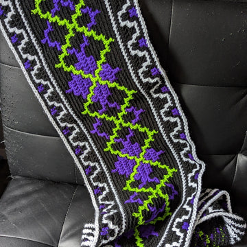 Mosaic Argyle Scarf