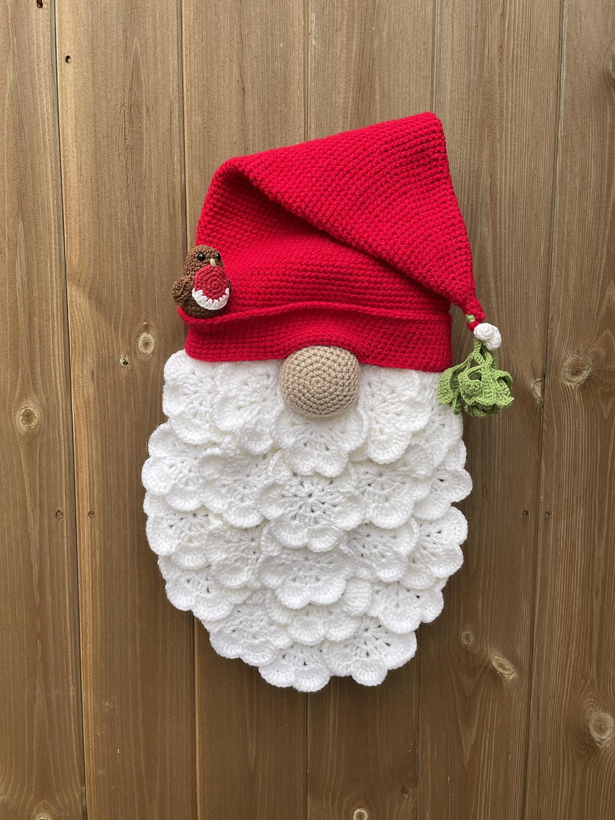 Christmas gonk wreath