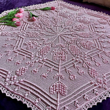The Language of Tulips Blanket