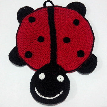 Ladybug potholder
