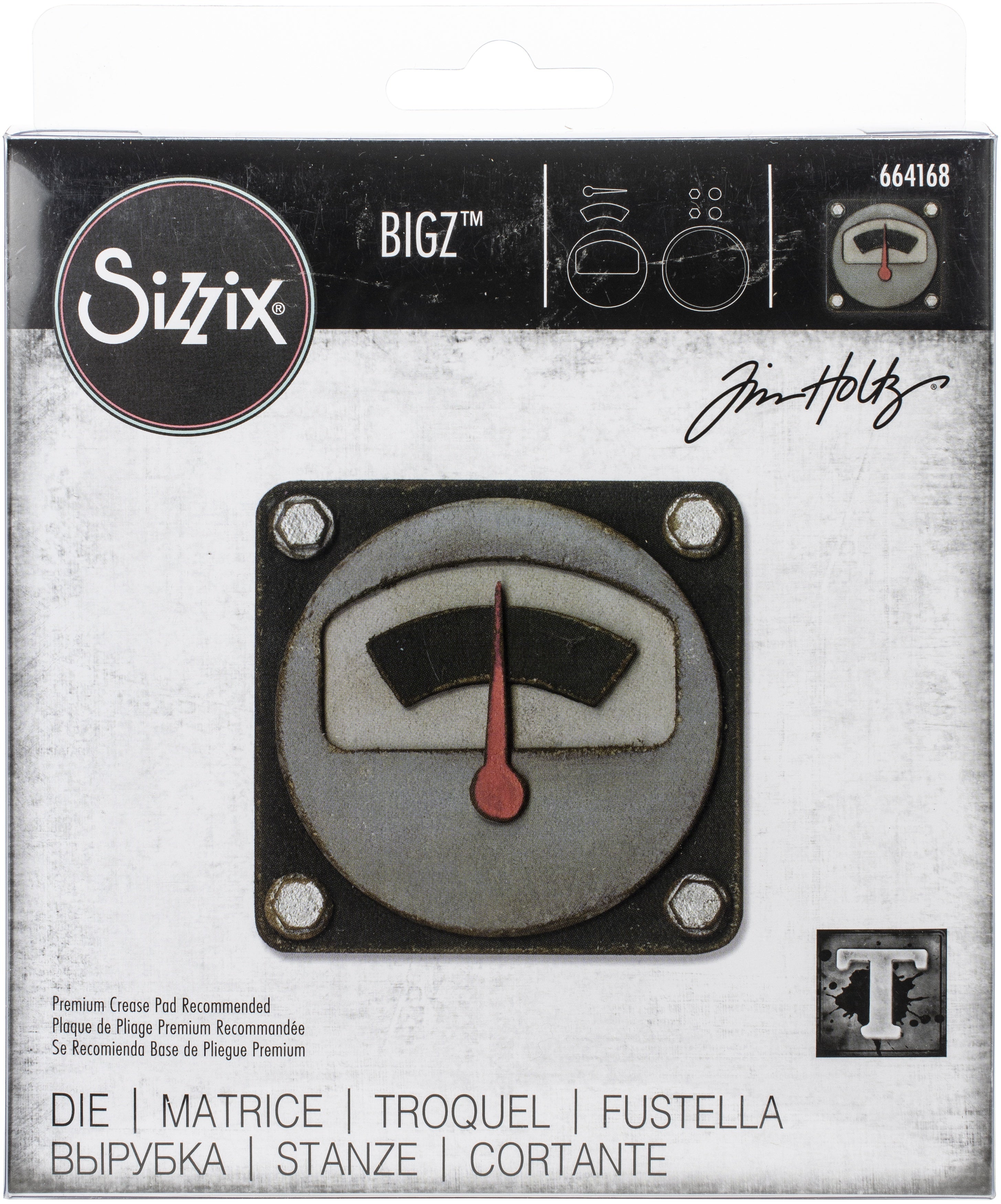 Sizzix Bigz Die By Tim Holtz - Voltage