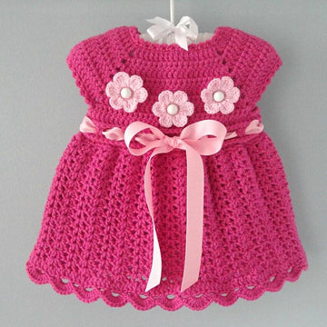 Baby Dress Baby Cardigan Knitting Crochet Pattern