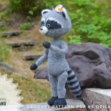 Candy the raccoon toy