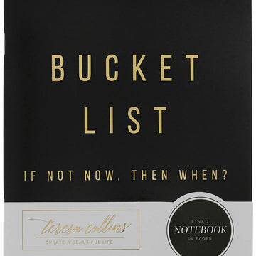 Teresa Collins Designer Notebook 6"X8" - Bucket List