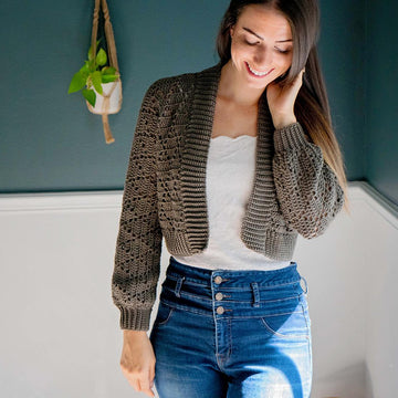 Diamond Crochet Cardigan