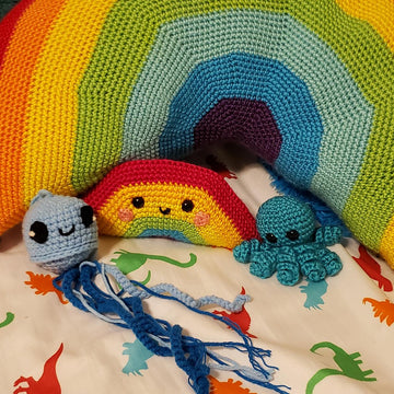 Rainbow Cuddles Buddy