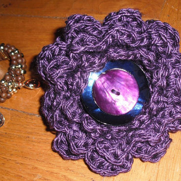 Rose corsage cuff