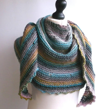 Simple Garter Shawl