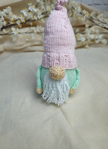 Knitted Spring Gnome