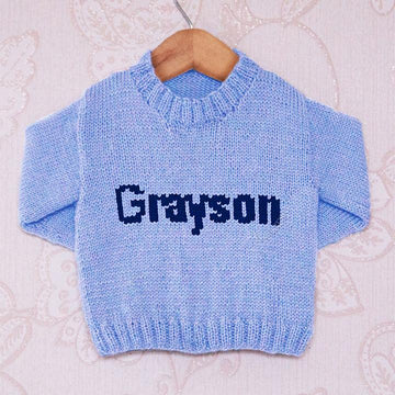 Intarsia - Grayson Moniker Chart - Childrens Sweater