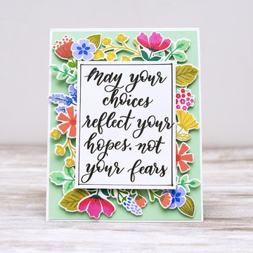 Pinkfresh Studio Die - Lovely Blossoms