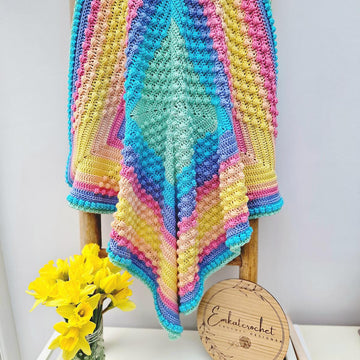 Kaleidobobble Baby Blanket
