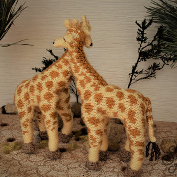 Giraffe Noah's Ark Zoo Knitting Pattern Snoo's Knits