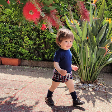 Tartan Baby Bloomers | 0-24 months